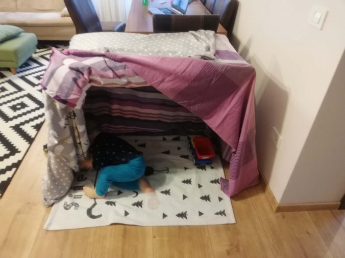 activitate-toddler-doi-ani-cort-improvizat